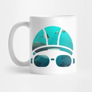 Creative Swimming Cap of Whales Gift Mug